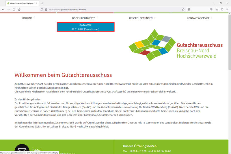 Gutachterausschuss Breisgau-Nord Hochschwarzwald Men 2