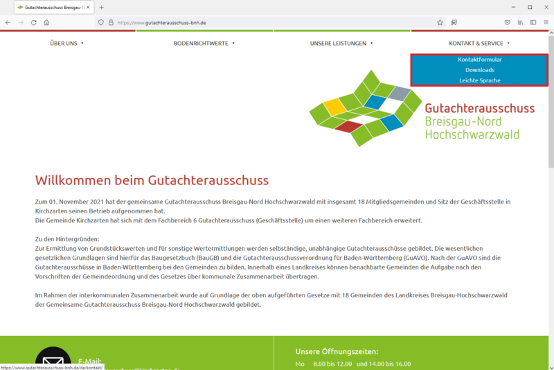 Gutachterausschuss Breisgau-Nord Hochschwarzwald Men 4
